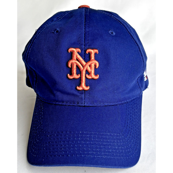New York Mets OC Sports Baseball Cap Adjustable Blue Strap MLB Sports NY - Picture 2 of 8